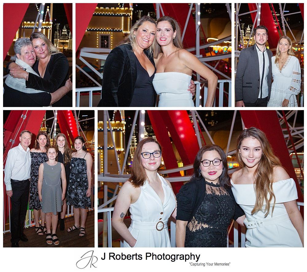 Surprised Birthday Party Photography Sydney at Luna Park Palais 50th Birthday Party